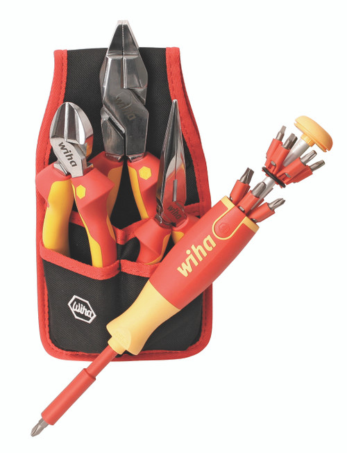 Wiha 32886, Insulated Pliers/Cutters & Pop-Up Set