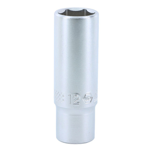 Wiha 33326, 1/4" Drive Socket, 6 Point, 12.0mm