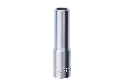 Wiha 33741, 3/8" Drive Deep Socket, 12 Point, 3/8"