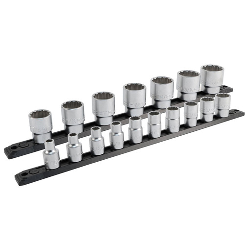 Wiha 33890, 1/2" Dr. 21 Pc. Inch Socket Set