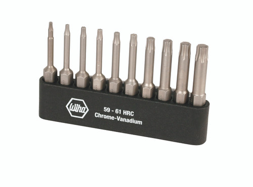 Wiha 74982, TorxPlus® Power Bit Belt Pack 10 Pcs Set