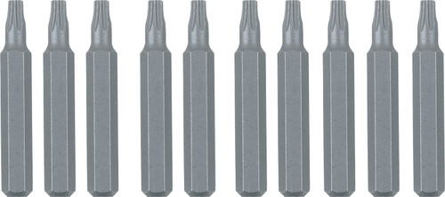 Wiha 75667, Sys 4 Torx Micro Bits T8 - 10 Pack