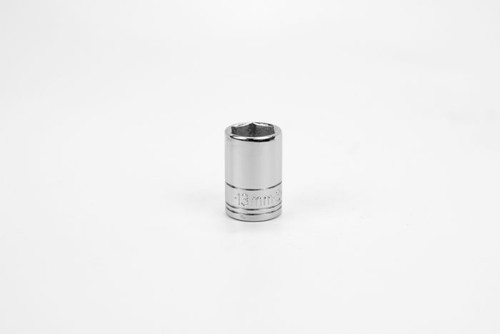 SK Tools - 13 mm 3/8" Drive 6-Point Metric Standard Chrome Socket - 313