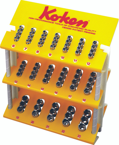 Koken 3240M-00 | 3/8" Sq. Drive, Display Stands