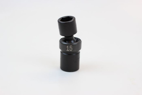 SK Tools - Socket Impact 1/2dr Swiv Met 15mm - 34365