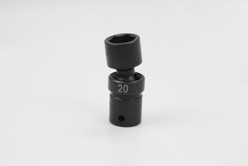 SK Tools - 20 mm 1/2" Drive 6 Point Swivel Metric Impact Socket - 34370