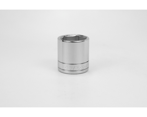 SK Tools - 1-3/16" 1/2" Drive 6 Point Fractional Standard Chrome Socket - 41138