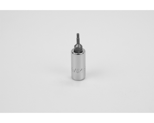 SK Tools - 5/64" 1/4" Drive Hex Chrome Bit Socket - 44305