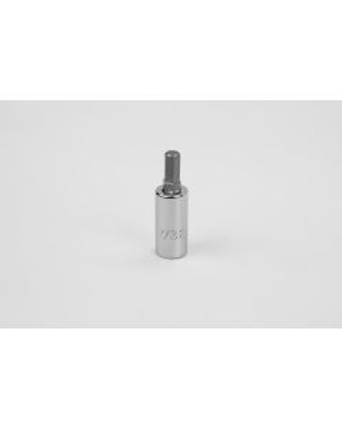 SK Tools - 7/32" 1/4" Drive Hex Chrome Bit Socket - 44314