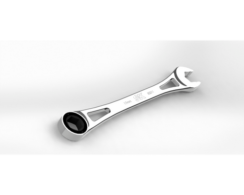 SK Tools - Wrench Rtch 6pt Combination 17mm - 80011
