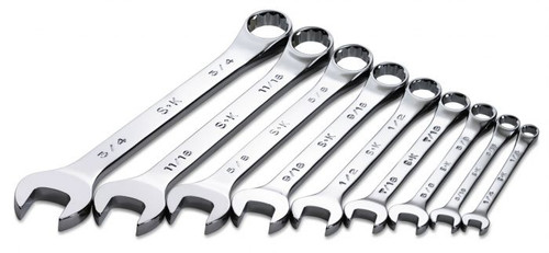 SK Tools - Set Wrench Combination Rg Flpl Fractional 9pc - 86011