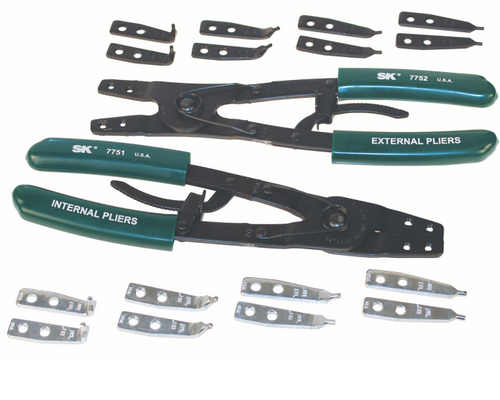 SK Tools - REPLACEMENT TIPS FOR 7750 (8 SETS) PLIERS - 7750-9