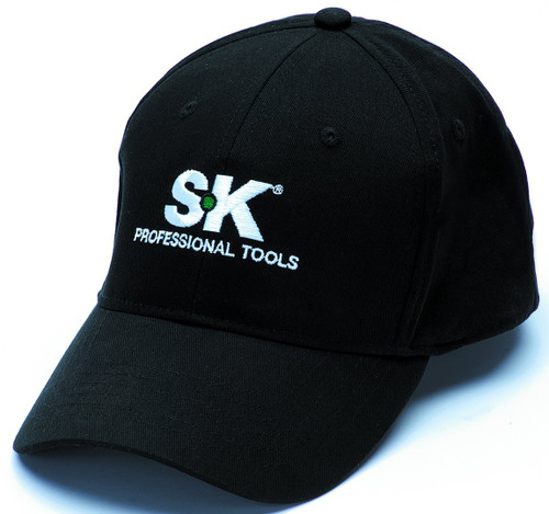 SK Tools - All Black Hat With White - SK SKHAT02