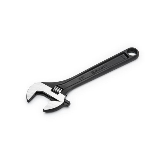 CRESCENT WRENCH, BLACK, ADJ, 8" AT28BK