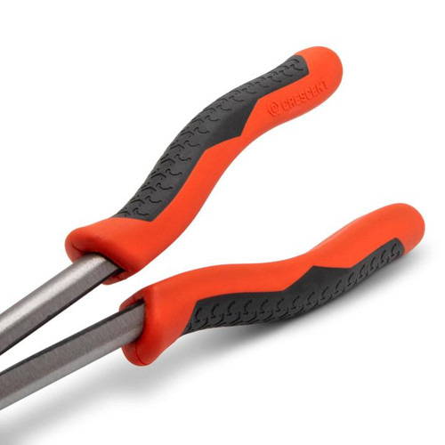 CRESCENT 13" X2™ Dual Material Long Reach Bent Nose Pliers - PSX201C-06