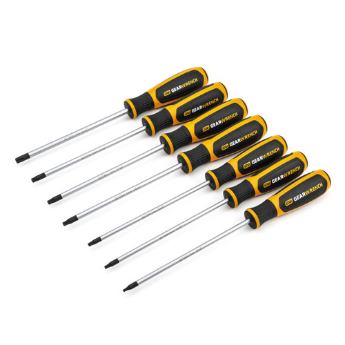 GEARWRENCH 7 Pc. Torx  Dual Material Screwdriver Set 80071H