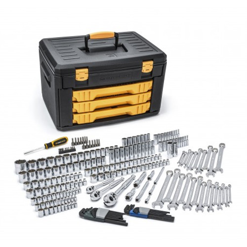 GEARWRENCH 239 Pc. 1/4", 3/8", and 1/2" Dr. 6 and 12  Point SAE/Metric Mechanics Tool Set 80942 Tool Set