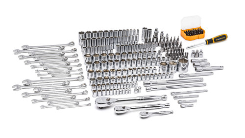 GEARWRENCH 243 Pc. 1/4", 3/8", and 1/2" Drive 6 Point  SAE/Metric Mechanics Tool Set 80966 Tool Set