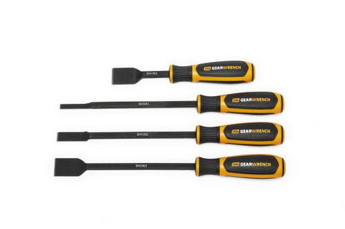 GEARWRENCH 4 Pc. Dual Material Wide Scraper Set 84080H