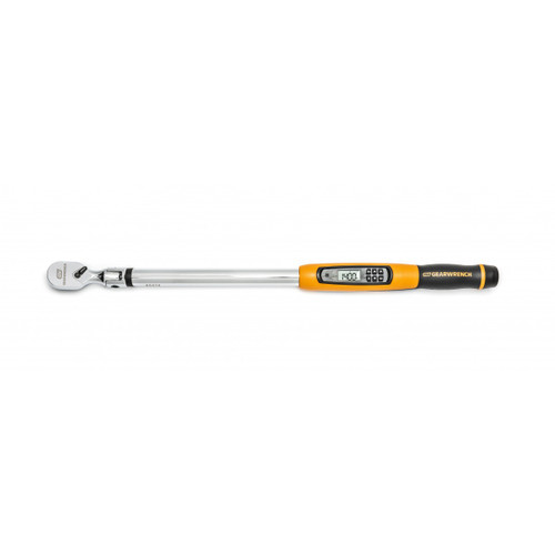 GEARWRENCH 1/2" Flex Head Electronic Torque Wrench with Angle 25-250 ft/lbs. 85079 Torque Wrench