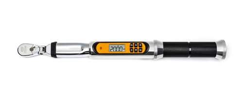 GEARWRENCH 1/4"DR ELECTRONIC TRQ WR W/ANGLE 120XP 85194 Torque Wrench, Electronic, 1/4" D, w/ Angle