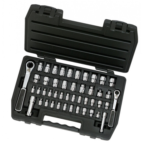 GEARWRENCH 46 Pc. 1/4" & 3/8" Drive Pass-Thru 6 Point SAE/Metric Tool Set 8946 Drive Pass Thru Tool Set