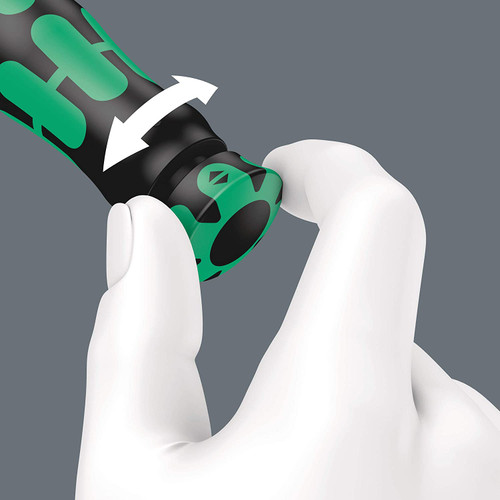 Wera Click-Torque E 1 Push R/L adjustable torque wrench for clockwise and anti-clockwise torque-control, 200-1000 Nm