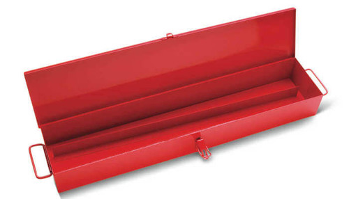 Wright Tool Red Metal Box, 26-1/4 in x 8-3/16 in x 3-3/8 in