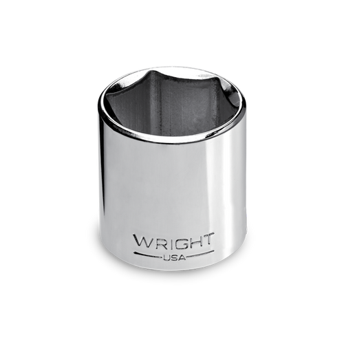 Wright Tool 1/4 in Drive 6-Point Standard SAE Hand Socket, 1/4 in