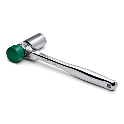 Wright Tool 1/2 in Drive Scaffold Ratchet with Soft Face Hammer and 7/8 in Open End Socket, 10-1/2 in