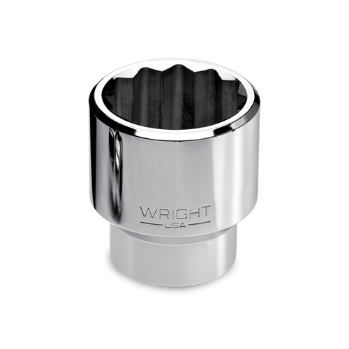 Wright Tool 3/4 in Drive 12-Point Standard SAE Polished Hand Socket, 3/4 in