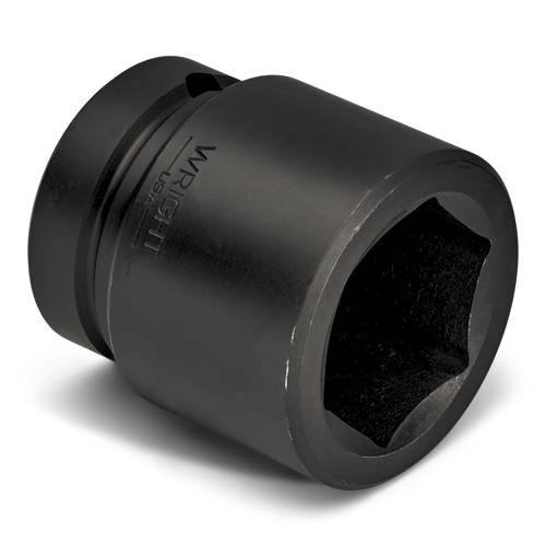 Wright Tool 1 in Drive 6-Point Standard SAE Black Oxide Impact Socket, 2-5/16 in