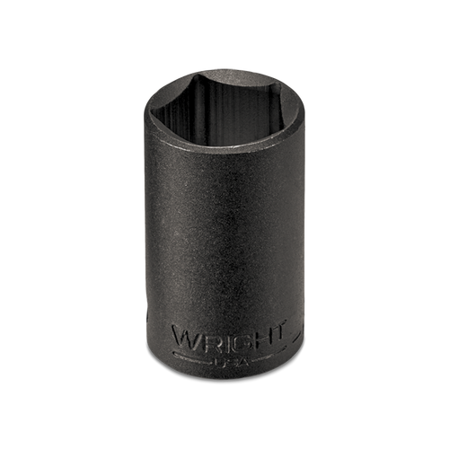Wright Tool 1/2 in Drive 5-Point Standard Thin Wall Black Industrial Penta Hand Socket, 13/16 in
