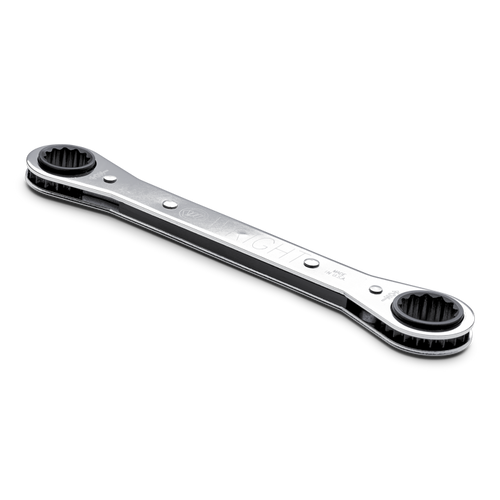 Wright Tool 12-Point SAE Ratcheting Box Wrench, 1 x 1-1/16 in