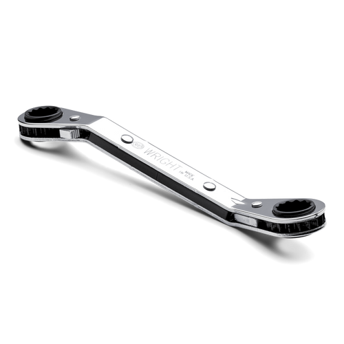 Wright Tool 12-Point SAE Offset Reverse Ratcheting Box End Wrench, 3/8 in x 7/16 in