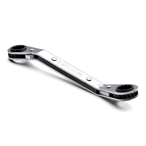 Wright Tool 12-Point Metric Offset Reverse Ratcheting Box End Wrench, 16mm x 18mm