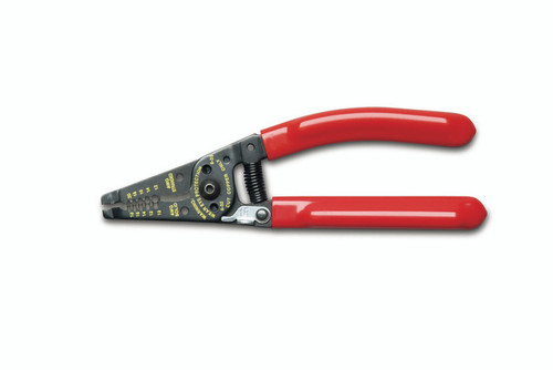 Wright Tool Wire Stripping Plier with Cutter, Ergonomic Handle, 10-20 AWG, 7-1/4 in