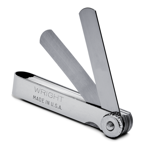 Wright Tool Metric Feeler Gauge, 10 Blades