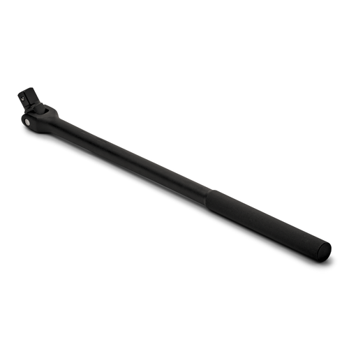 Wright Tool 1/2 in Drive Knurled Grip Black Industrial Flex Handle, 18 in