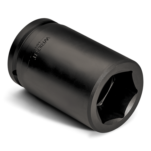Wright Tool 1-1/2 in Drive 6-Point Deep SAE Black Oxide Impact Socket, 2-5/16 in