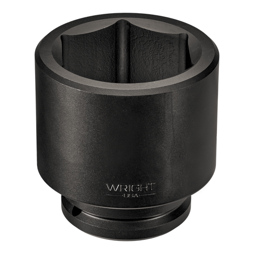 Wright Tool 3-1/2 in Drive 6-Point Standard SAE Black Oxide Impact Socket, 5-3/8 in
