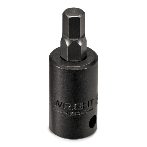 Wright Tool 3/8 in Drive SAE Hex Bit Socket, 1/4 in