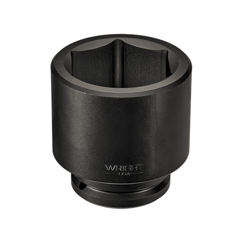 Wright Tool 1-1/2 in Drive 6-Point Standard Metric Black Oxide Impact Socket, 130mm
