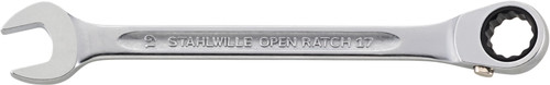 Stahlwille 19MM COMBINATION RATCHETING SPANNER, OFFSET - 41171919 Combination Wrench