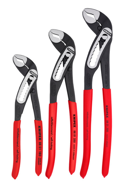 Knipex 00 20 06 US1 KN | 3 Pc Cobra Pliers Set (7, 10, & 12