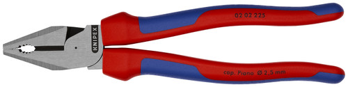 Knipex 02 02 225 SBA KN | High Leverage Combination Pliers, Multi-Component