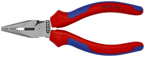 Knipex 08 22 145 SBA KN | Needle-Nose Combination Pliers, Multi-Component