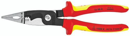 Knipex 13 88 8 SBA KN | Electrical Installation Pliers, 12,14 AWG, 1000V Insulated