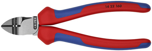 Knipex 14 22 160 KN | Diagonal Cutting Pliers w/ Stripper, Multi-Component