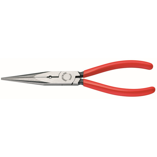 Knipex 26 11 200 S1 KN | Long Nose Pliers w/ Cutter, 12 AWG Stripping Hole